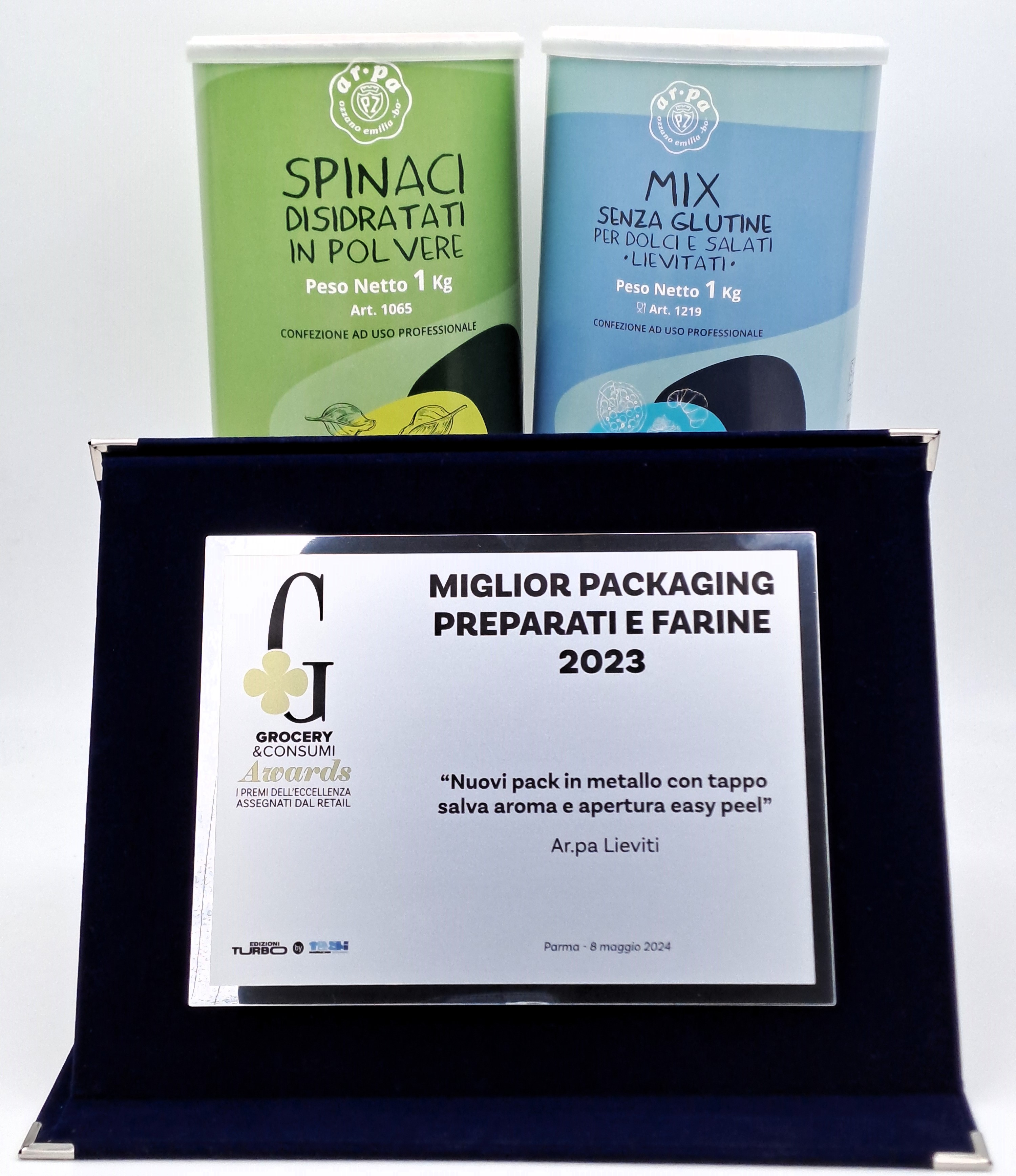 Ar.pa Lieviti vince con un nuovo pack il “Grocery&Consumi Awards 2024” di Tespi Mediagroup
